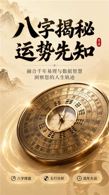 八字揭秘 运势先知